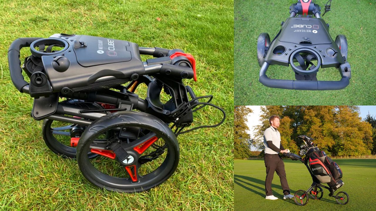 Motocaddy Cube push trolley 