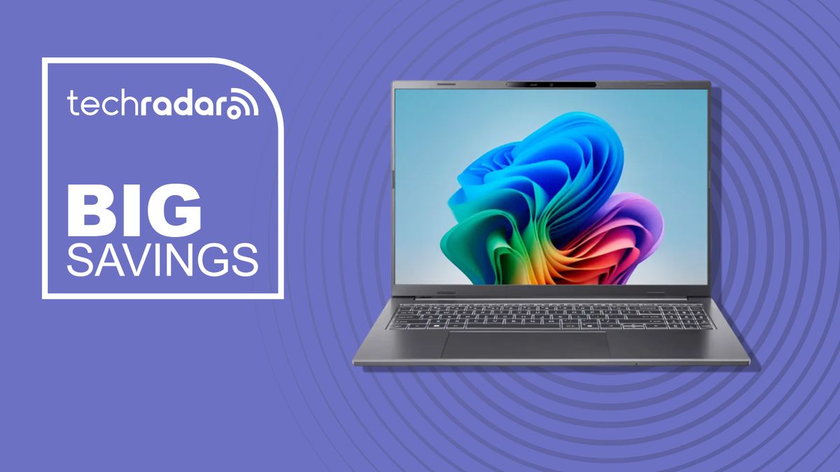 Act fast! This Acer Aspire 16 AI Snapdragon X Windows 11 laptop is half price at $450, but it could sell out at any minute