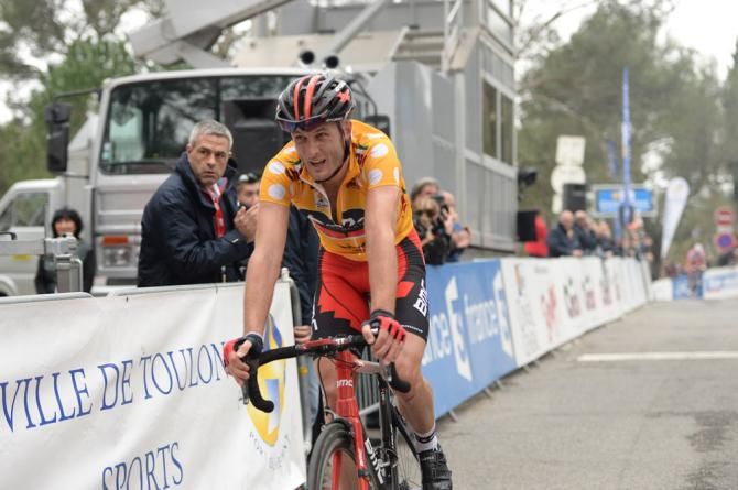 Tour M&eacute;diterran&eacute;en leader Stephen Cummings (BMC) placed fourth on Mont Faron to win overall by four seconds
