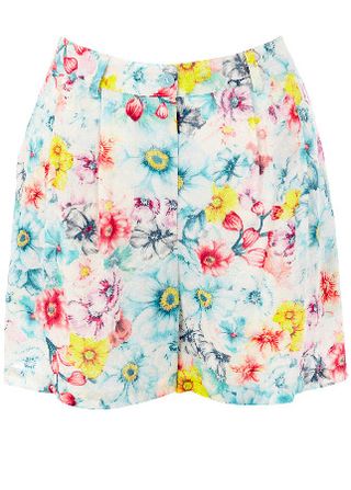 Warehouse floral print shorts, £20