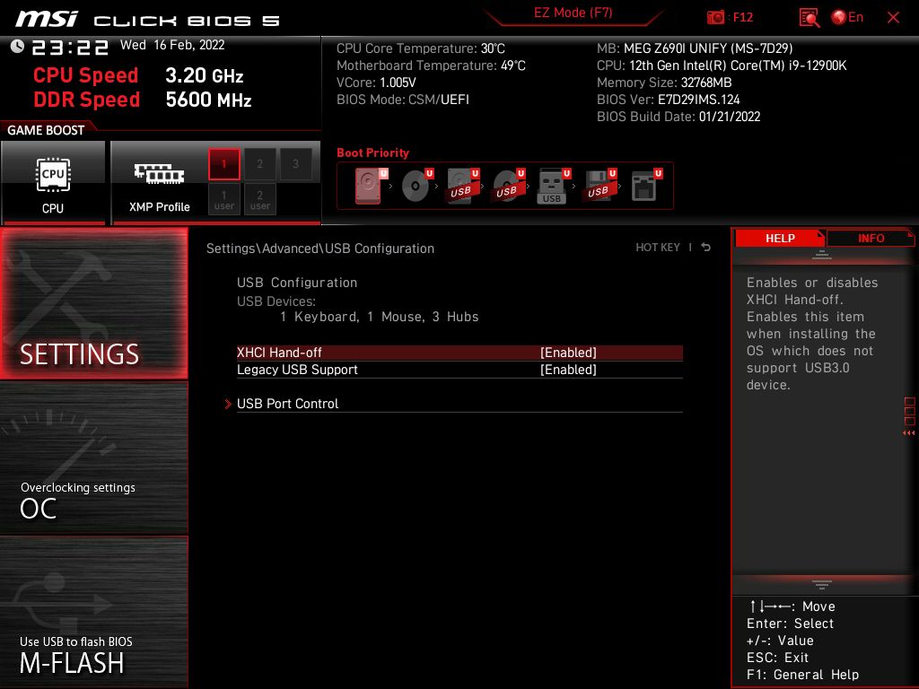 MSI MEG Z690I Unify