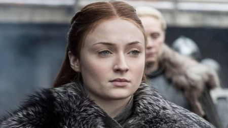 Sophie Turner as Sansa Stark in Game of Thrones