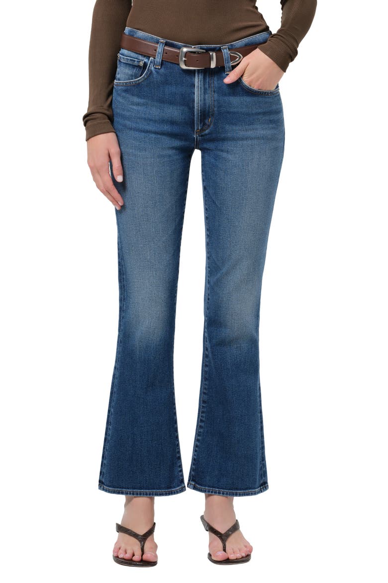 Goldie Mid Rise Kick Flare Jeans