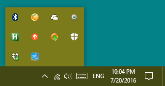 battery meter disappeared windows 10