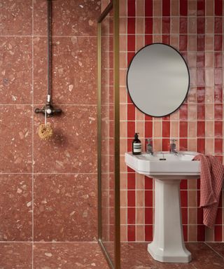 bathroom terrazzo tile trend for 2024