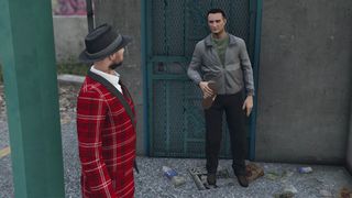 Meeting one of the GTA Online Street Dealers