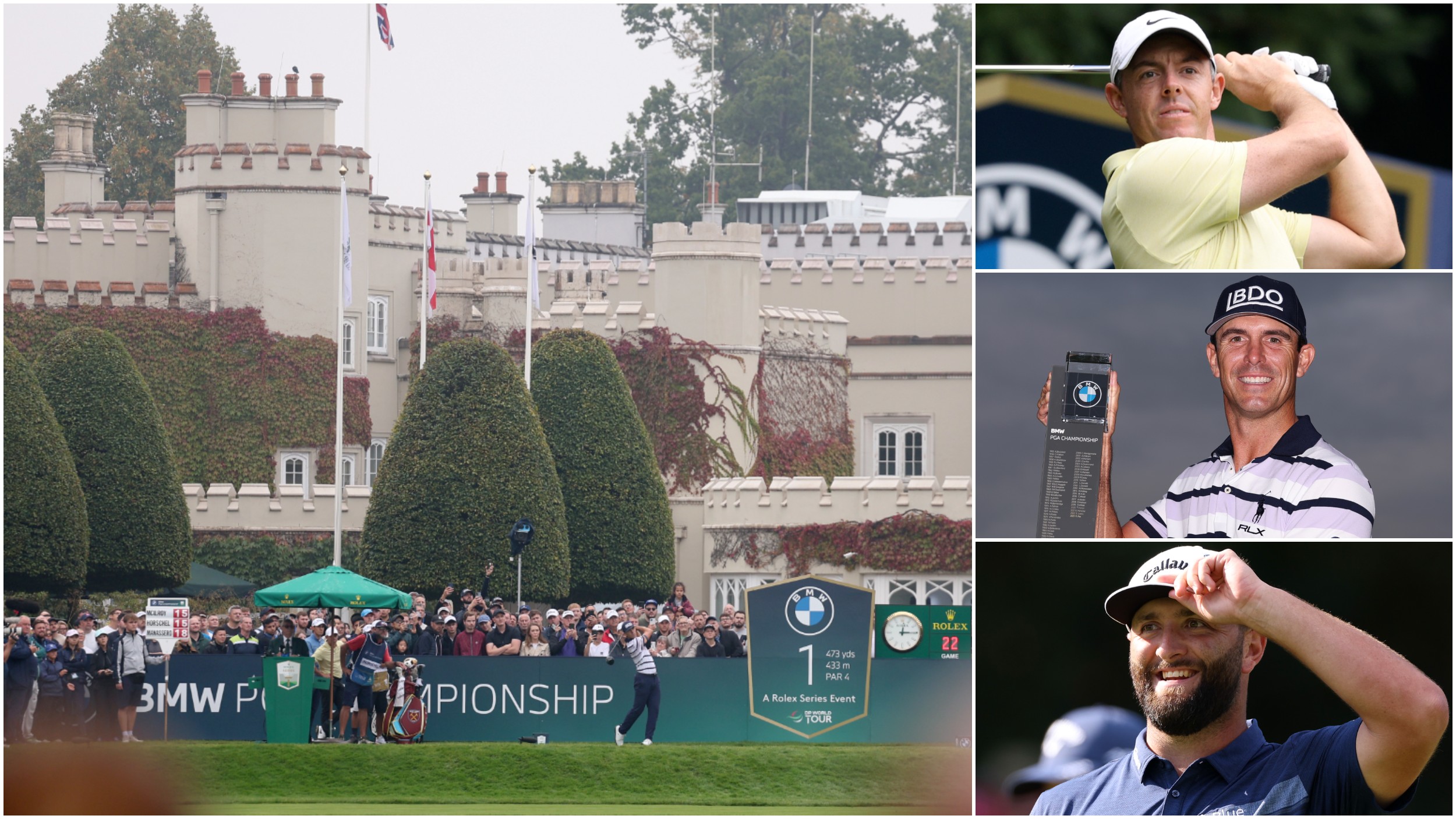The field list for the 2025 BMW PGA Championship at Wentworth