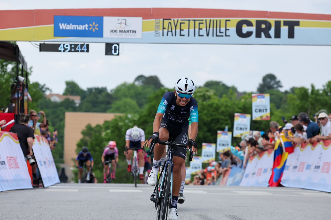 Marlies Mejias (Virginia's Blue Ridge-Twenty24) wins final stage at Joe Martin Stage Race