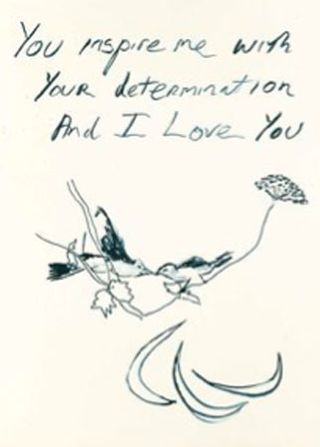 London 2012 official poster by Tracey Emin, £7
