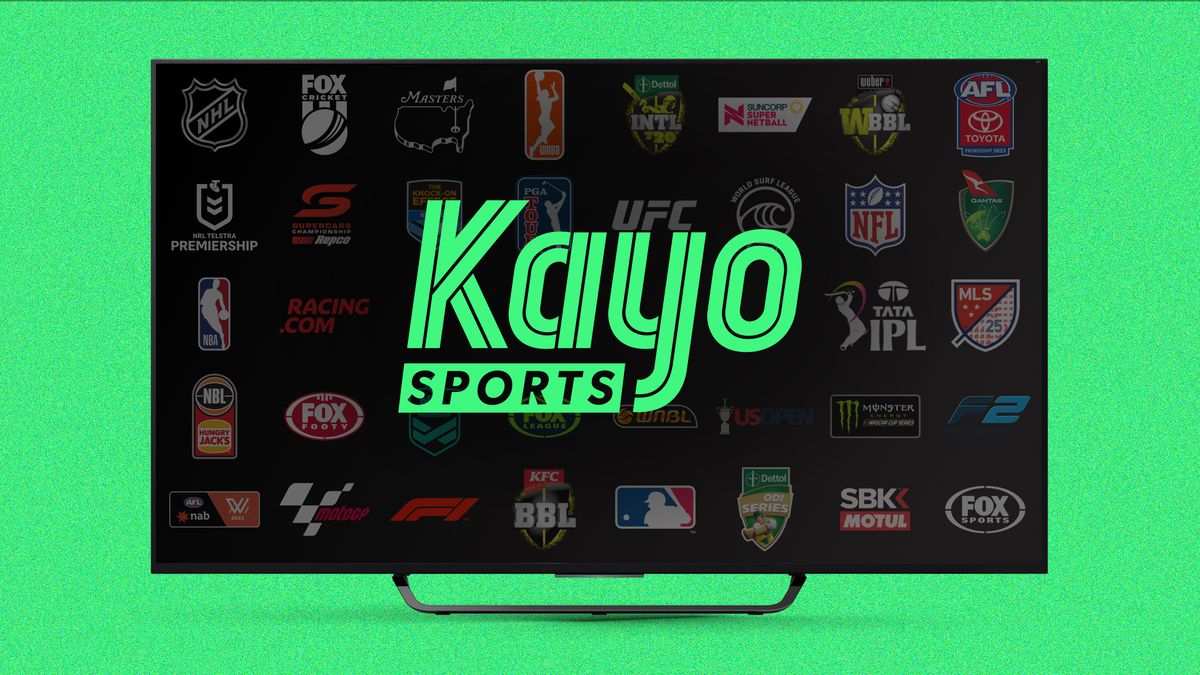 Kayo Sports logo on TV