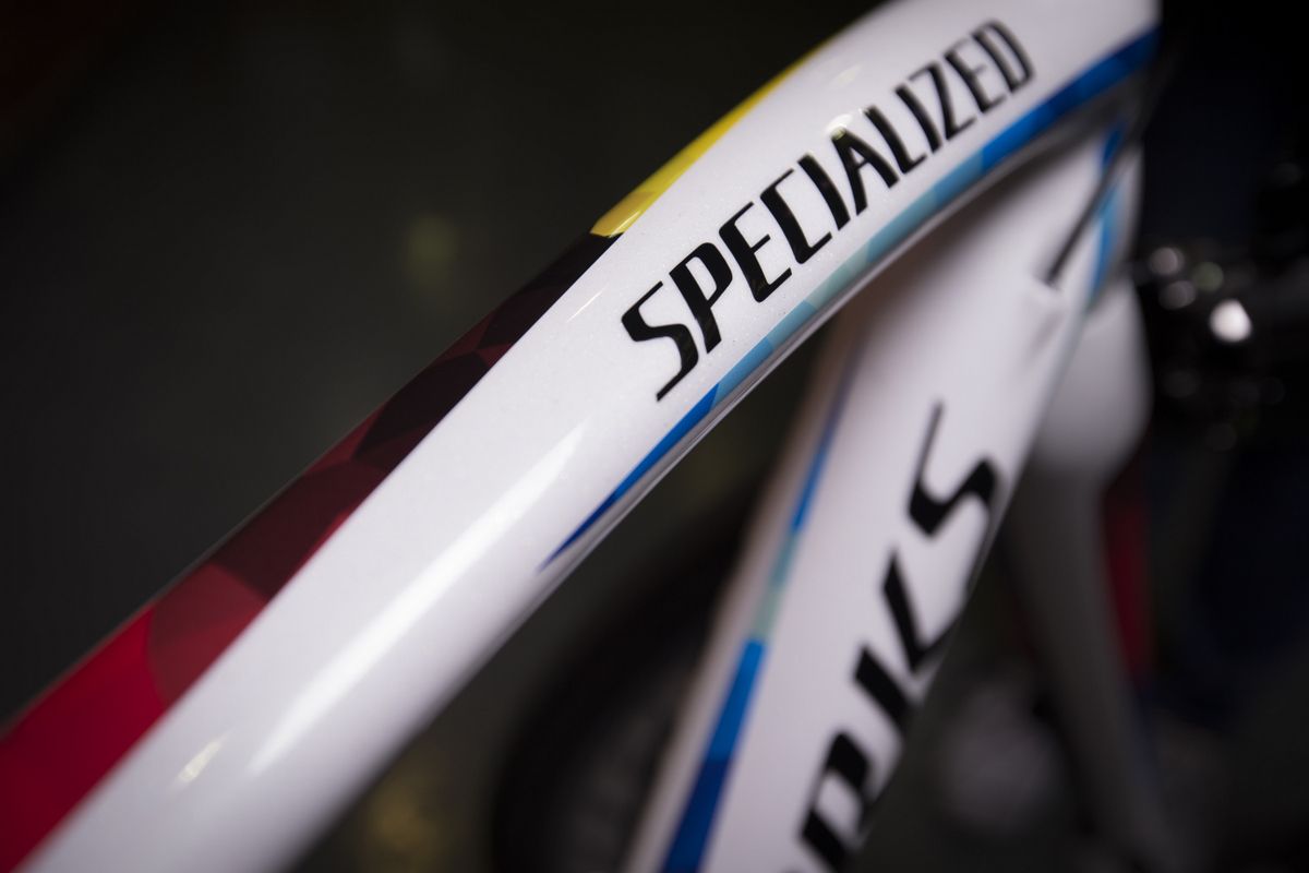 Specialized has a great record of winning World titles and producing custom bikes for their champion riders