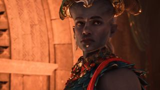 Dragon Age: The Veilguard - Taash looks back with concern