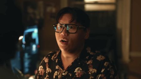Ned talking to Peter at party in Spider-Man: Brand New Day