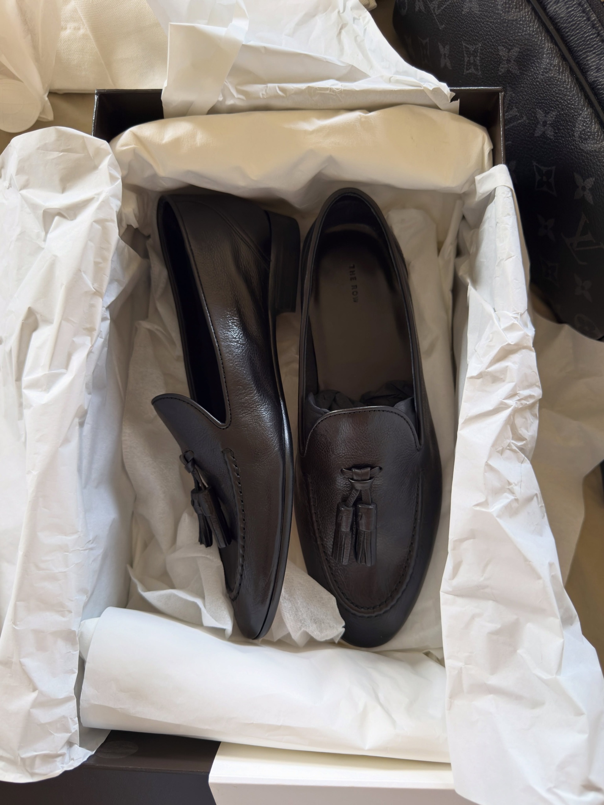 The Row Tassel loafers