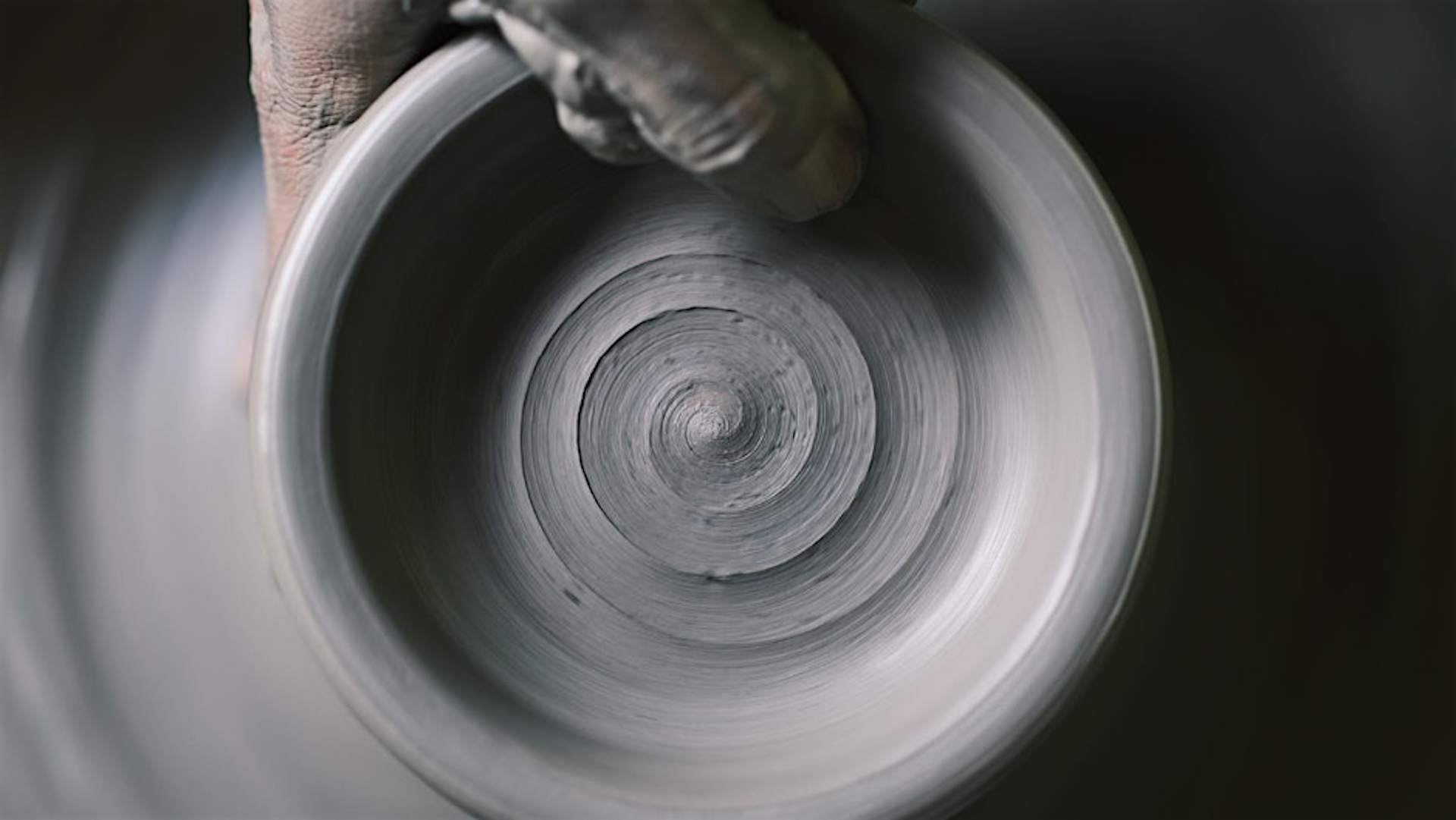 Japan House - pottery being made