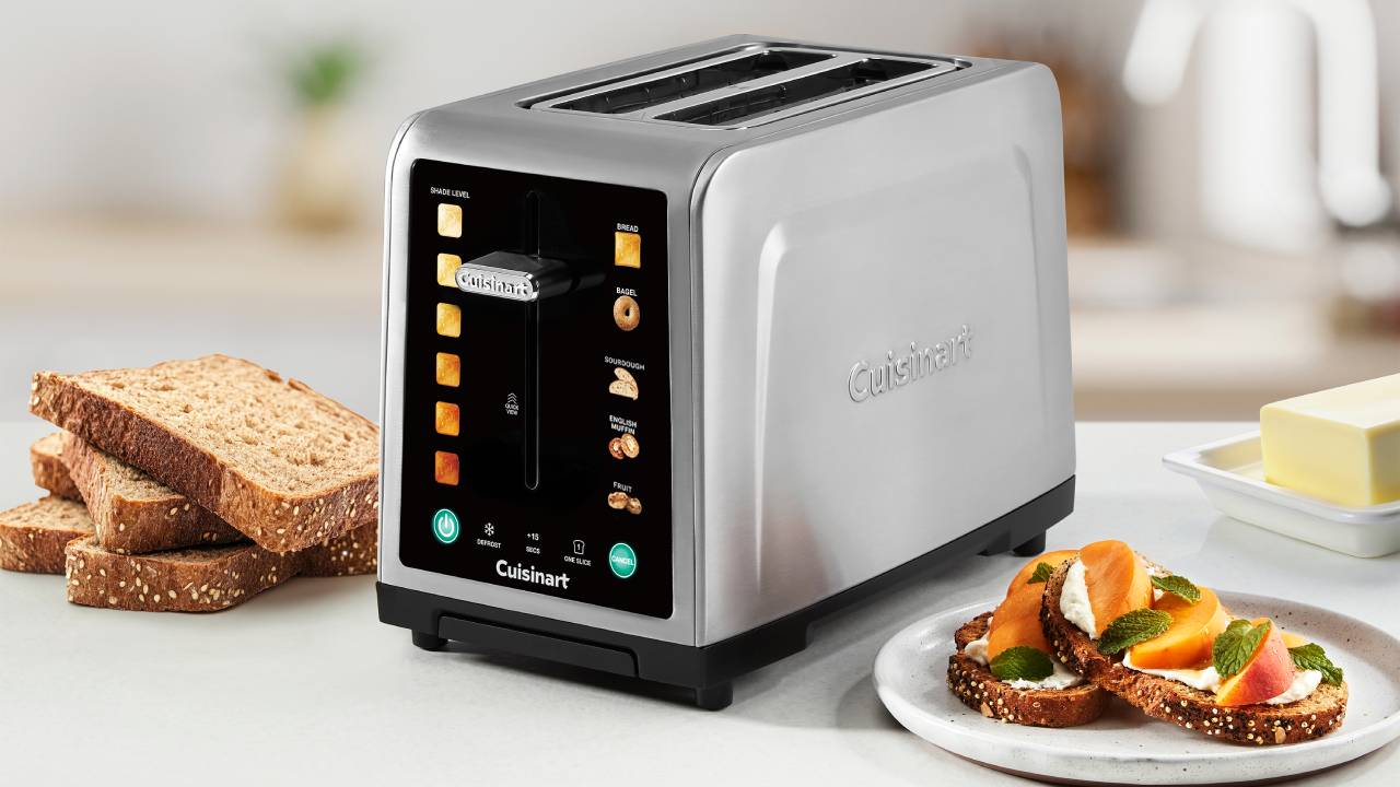 Cuisinart SimpliTouch XL Colour Touchscreen 2-Slice Toaster