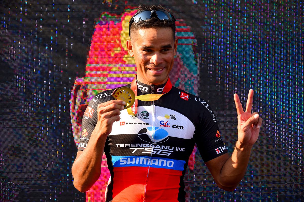 Mohd Harrif Saleh won stage 5 of La Tour de Langkawi