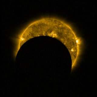Proba-2 Partial Eclipse