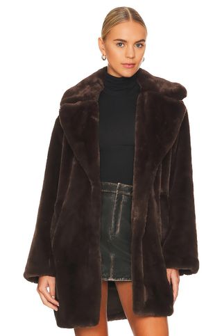 Lamarque Linnea Teddy Coat