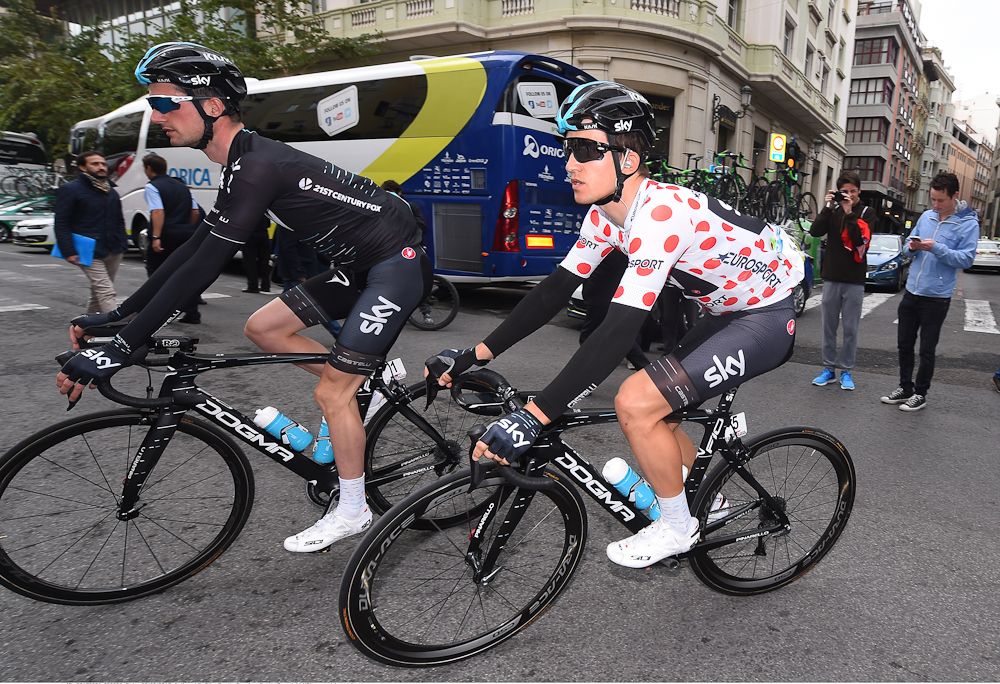 Wout Poels and Michal Kwiatkowski