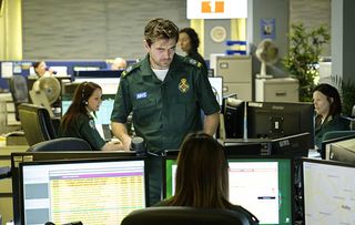 Iain begins to open up working alongside the frontline 999 team