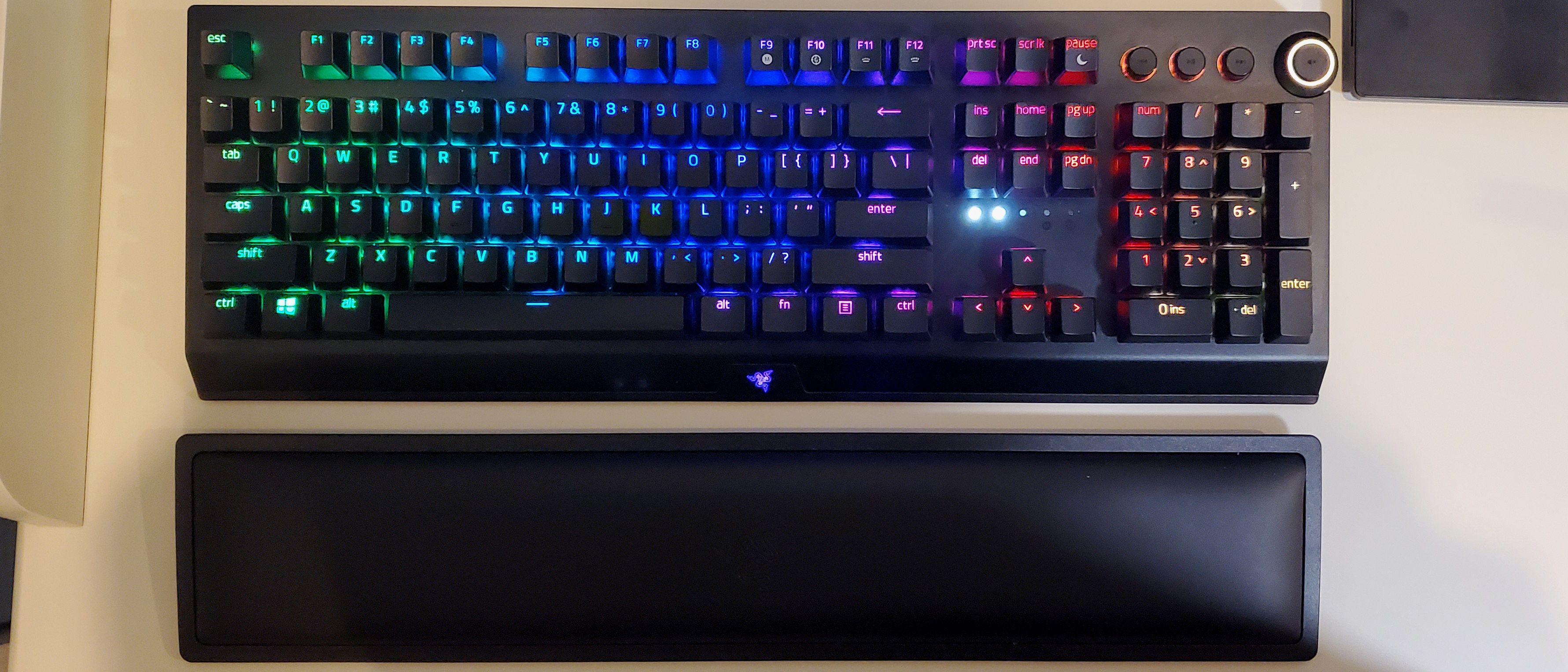 razer blackwidow ultimate change color