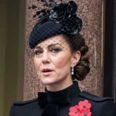 Catherine, Princess of Wales at The Cenotaph on November 10, 2024 in London, England. 