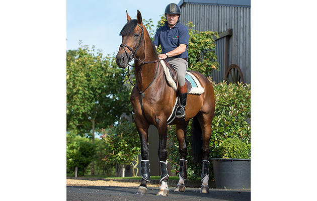 Nick Skelton and Big Star - Shelfield Green, Alcester, Warwickshire, United Kingdom - 01 September 2016