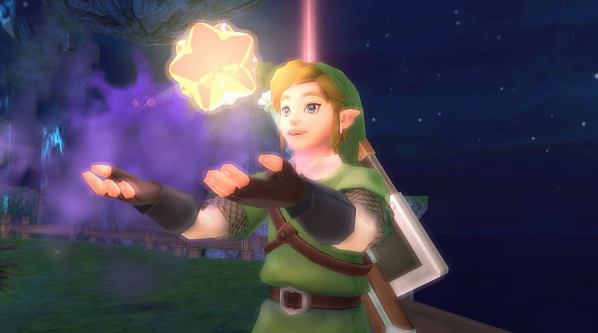 Skyward Sword Hd Gratitude Crystal Floating