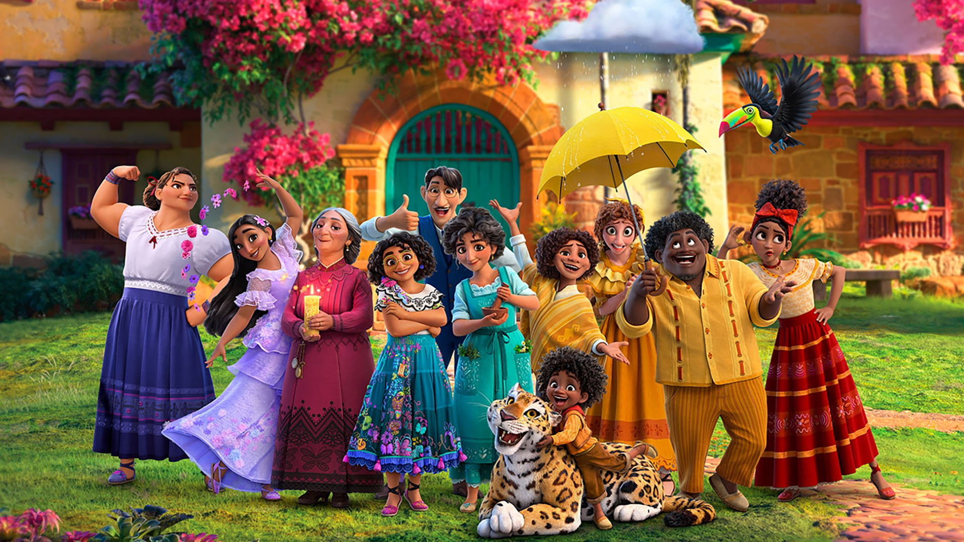 A promotional image for Disney's Encanto movie