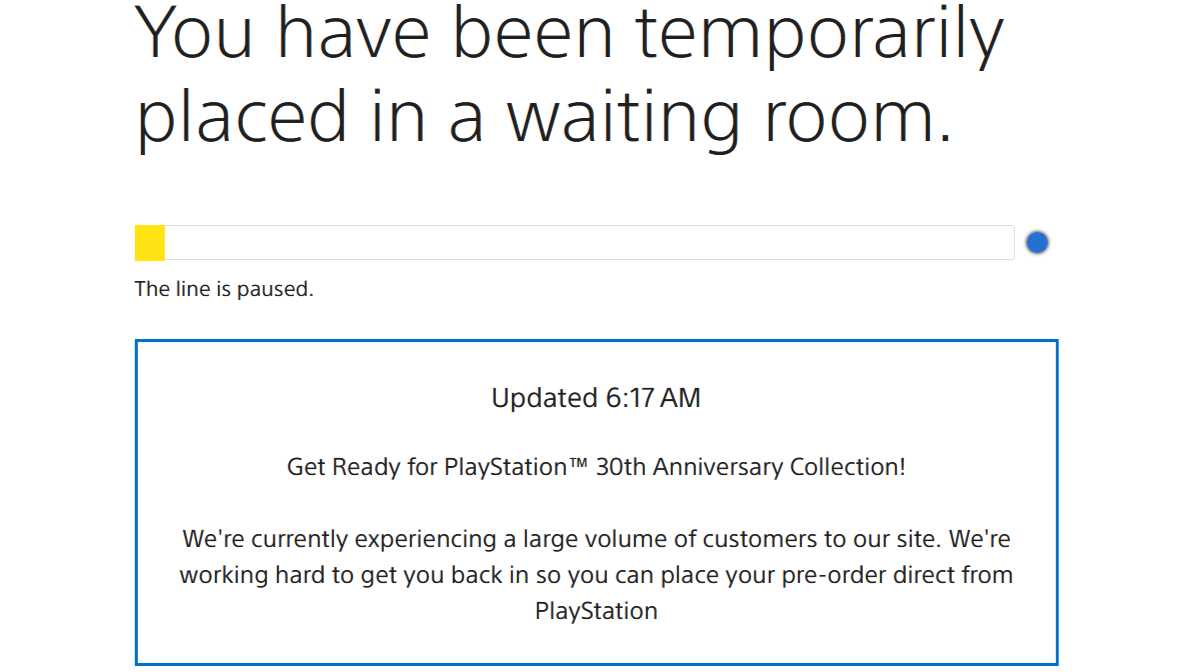 PS Direct 30th Anniversary waiting room image