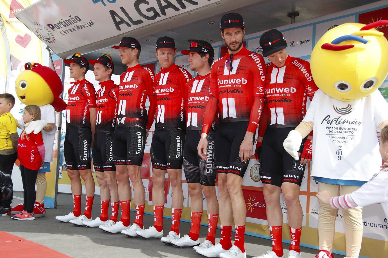 Team Sunweb sign-on