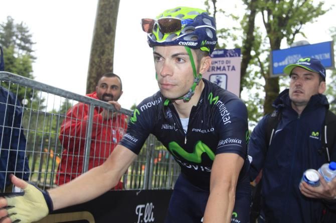 Giovanni Visconti (Movistar) finished third on stage 4.