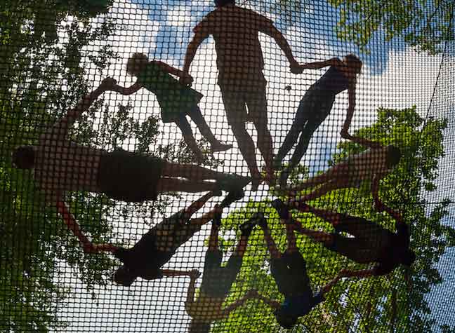 Days Out With The Kids: Treetop Nets, Windermere