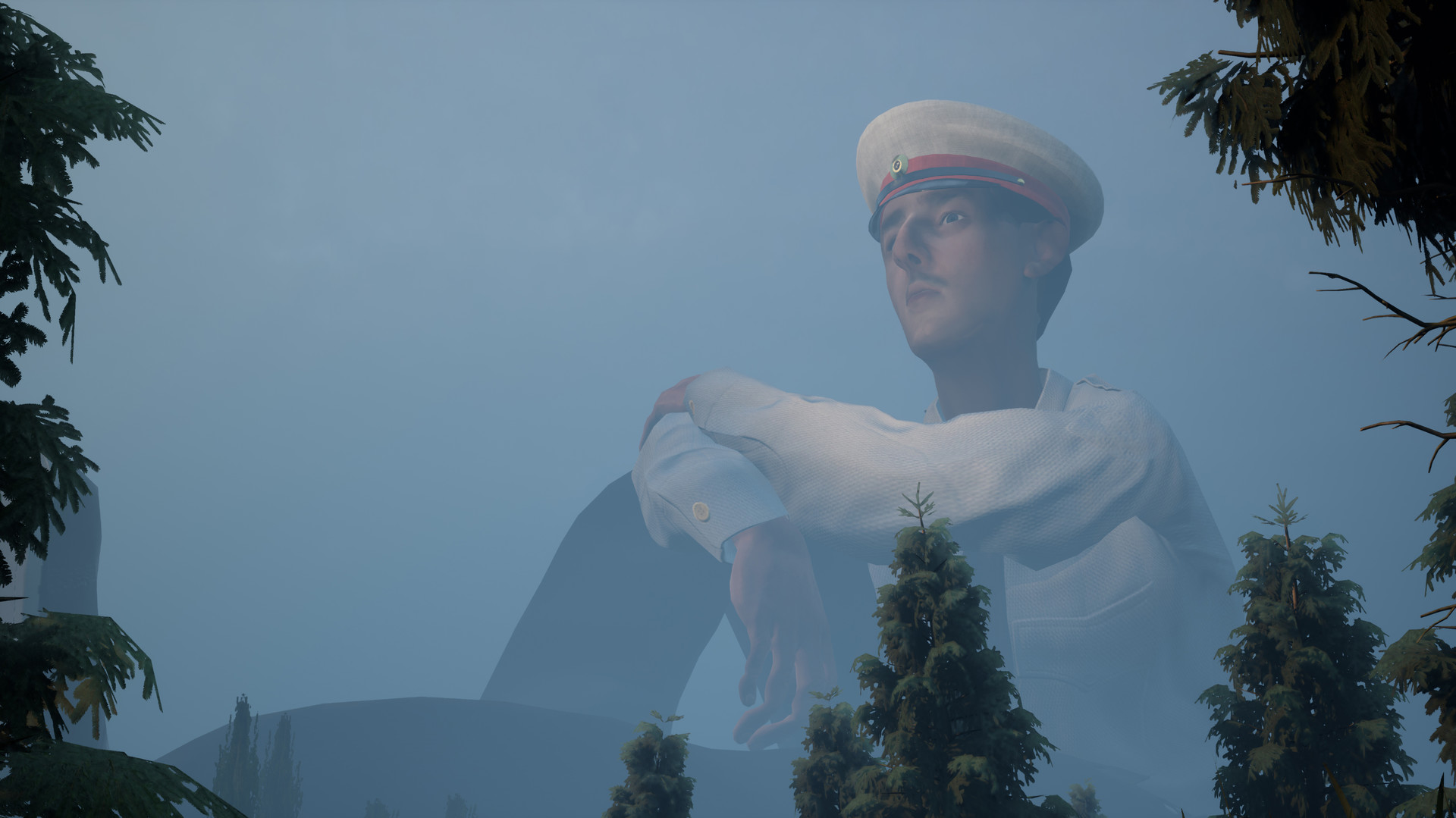 A giant cop