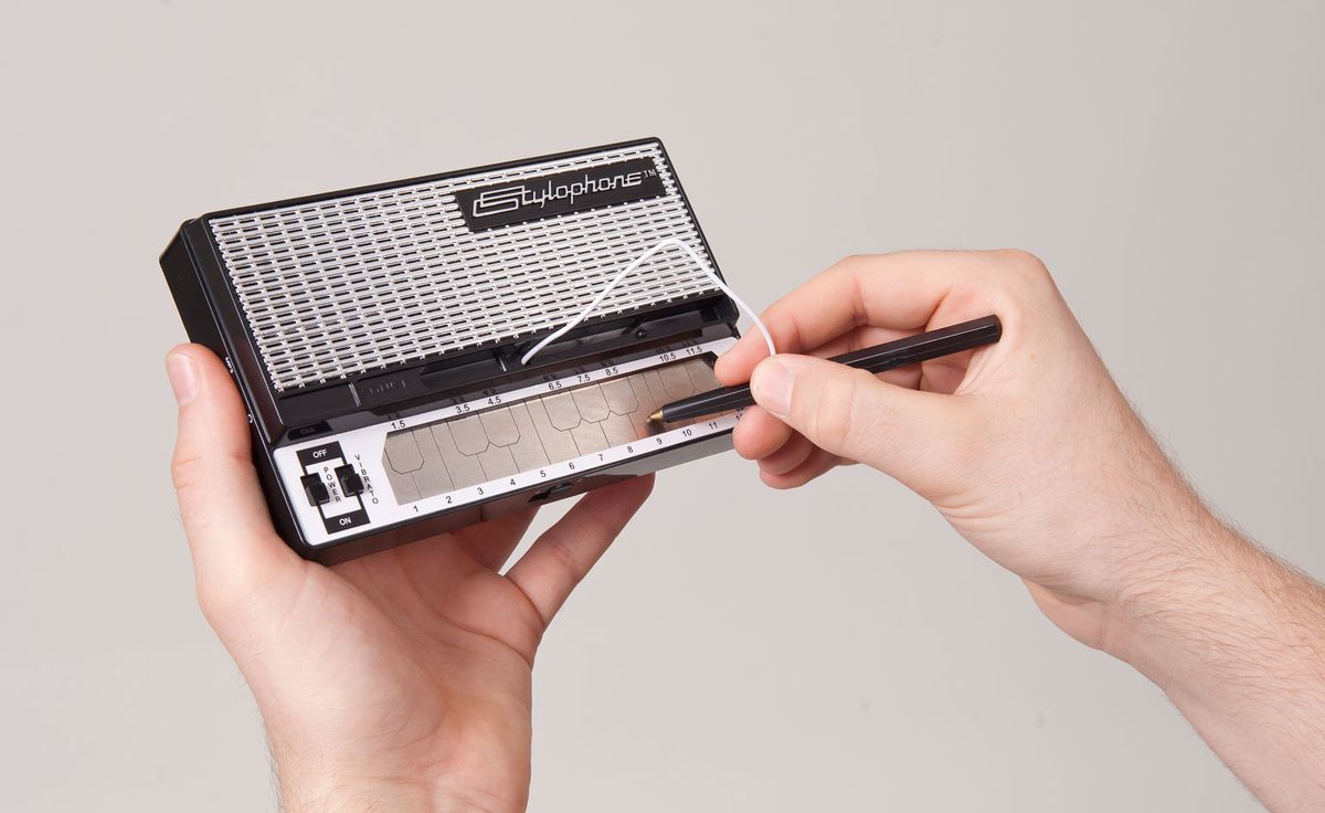 Stylophone For Creating Soundtracks And Background Music