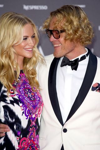 Poppy Delevingne and Peter Dundas