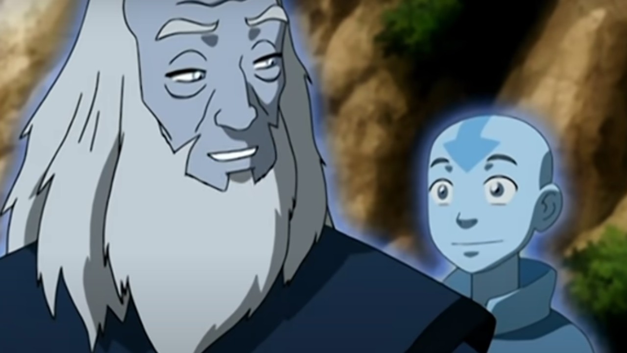 Roku with Aang in Avatar: The Last Airbender