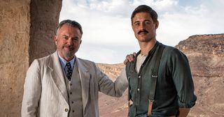 Sam Neill and Max Irons in Tutankhamun