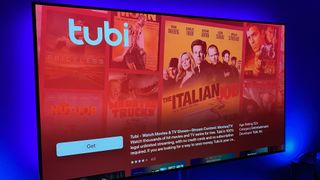 Tubi app on Apple TV