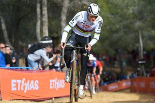 UCI Cyclo-cross World Cup Benidorm: Mathieu van der Poel devastates opposition with stunning solo long-distance attack 