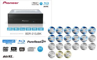 Pioneer BDR-213JBK BD/DVD/CD