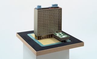 Model of multi storey building