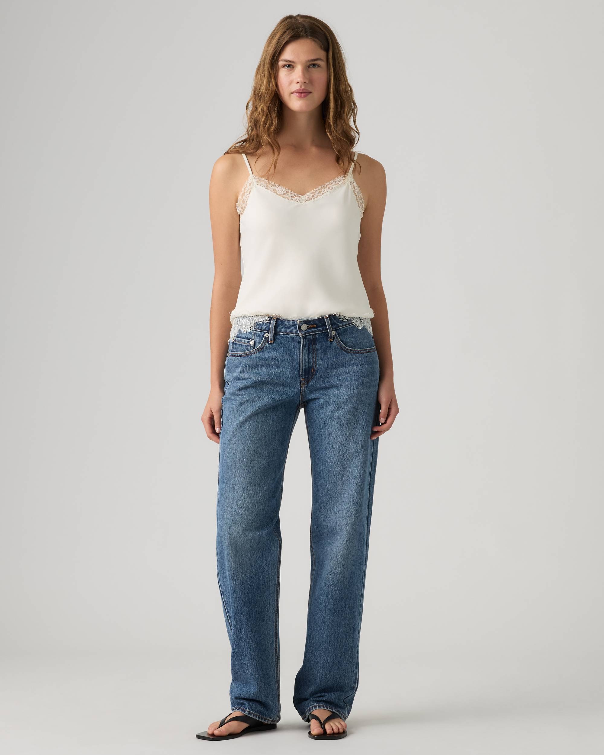 levi, Low Straight Jeans
