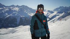 Learning to ski with Helly Hansen in Verbier, Switzerland