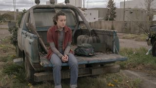 Bella Ramsey as Ellie in The Last of Us episode 9