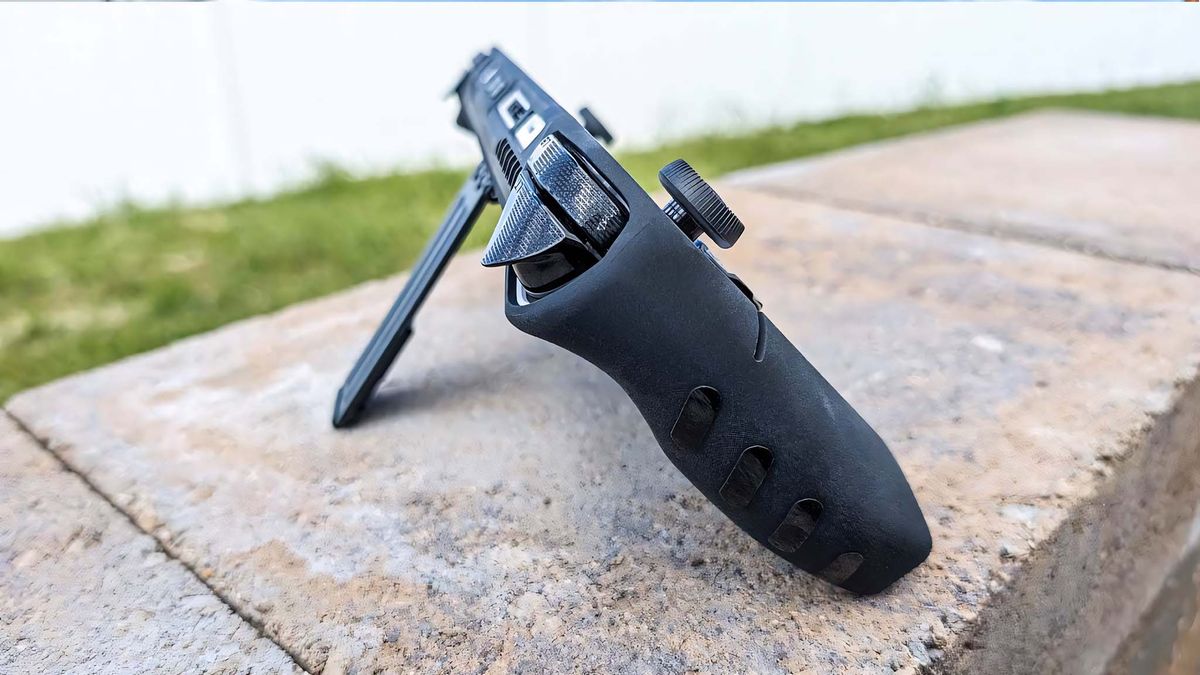 dBrand ROG Ally Killswitch reclined profile.