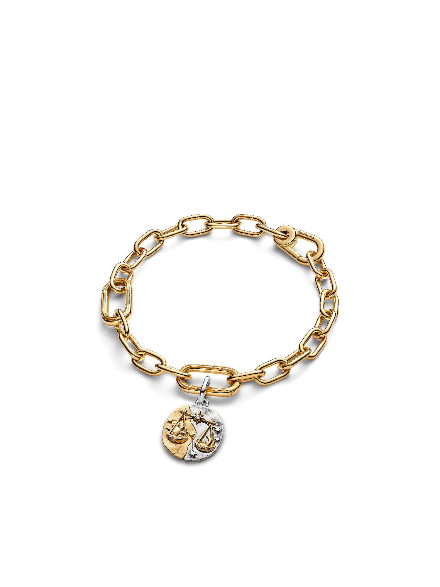 Libra Medallion Charm Bracelet Set