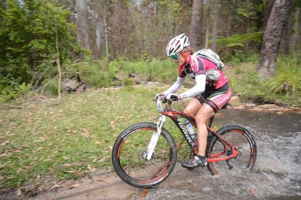 Kate Major was the fastest woman in the Crocodile Trophy for the third day in a row.