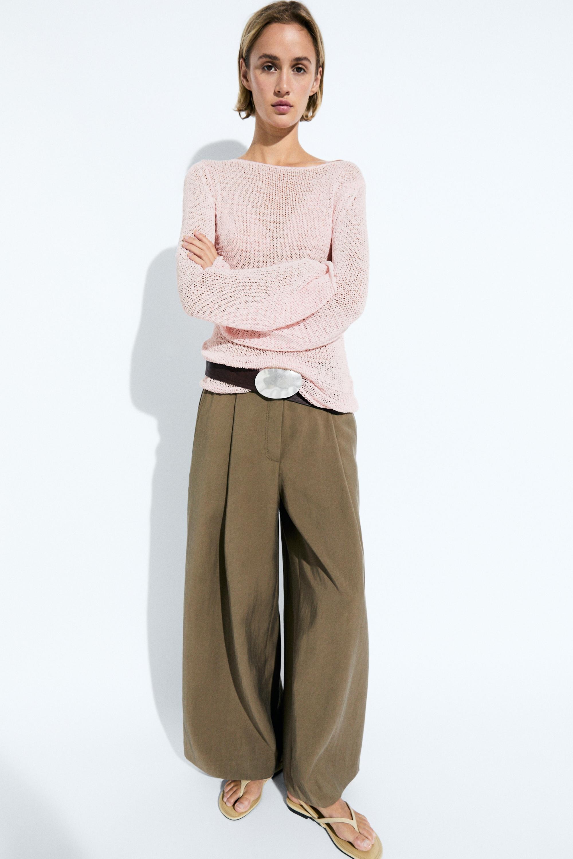 Massimo Dutti, Boat Neck Knit Sweater